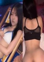 寝取りSEX中に彼氏にガチ電話。彼氏持ちのクズ女をナイトプールでナンパしお持ち帰り